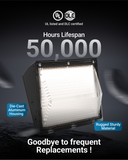 This product is UL Certified. 17-year/50,000-hour rated life is based on engineering testing and probability analysis where light is used for 8 hours per day, 7 days a week.