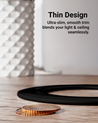 The Goof Ring has a subtle, sleek sophistication with a paintable surface.