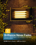 LED Outdoor Step Light, 200 Lumens