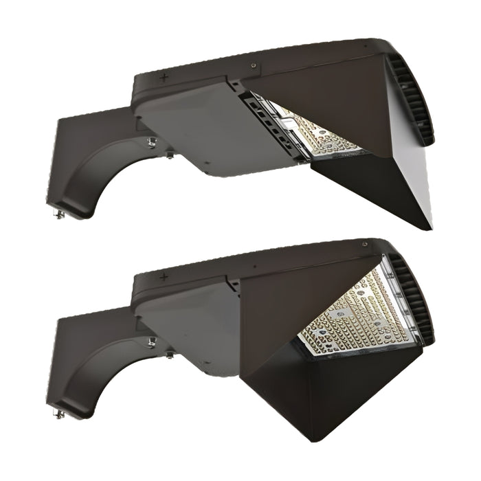 External Half Glare Shield for XS 170W-240W LED Area Lights