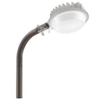 The Barn Light Arm Mount features a solidly built iron housing and excellent corrosion resistance.