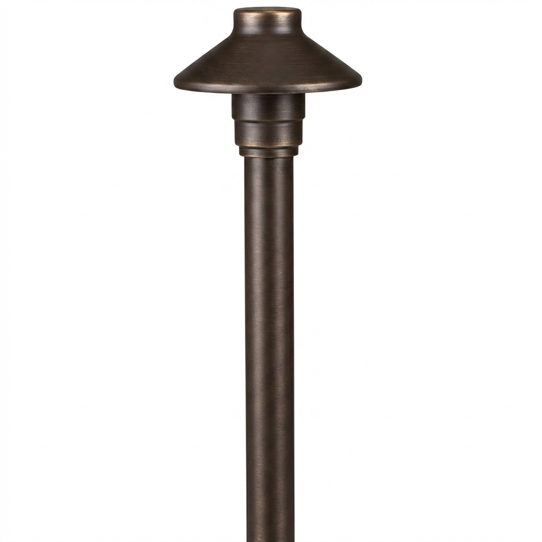 Mini umbrella path light in bronze
