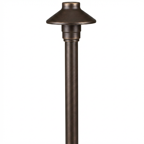 Mini umbrella path light in bronze