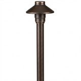 Mini umbrella path light in bronze