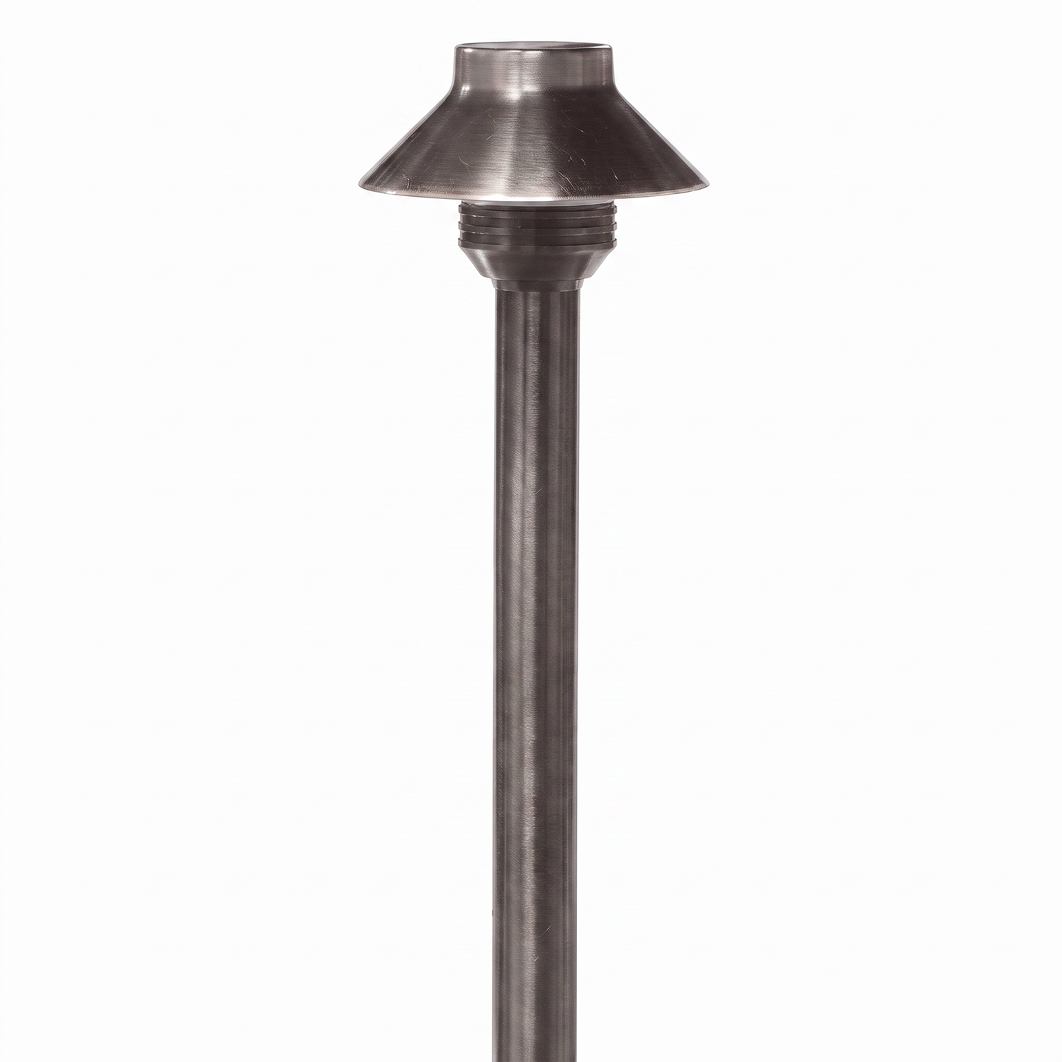 View of 3.5 Inch Mini Umbrella Path Light in Gun Metal