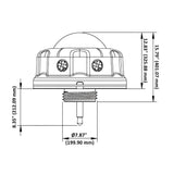 LED River UFO High Bay Bi-Level PIR Sensor