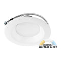 LED Recessed Lighting - 8 Inch - Selectable Wattage & CCT 30W/20W/12W / 2700K/3000K/3500K/4000K/5000K - 0-10V Dimmable Can Light - 2400 Lumens Max - Retrofit Installation - RoHS Energy Star & UL Certified
