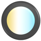 Recessed LED Lighting, 5/6 Inch, Black Disk Downlight, 15W, 1050 Lumens