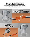 Follow our installation guide for a quick and easy setup of this selectable recessed light. Suitable for damp locations.