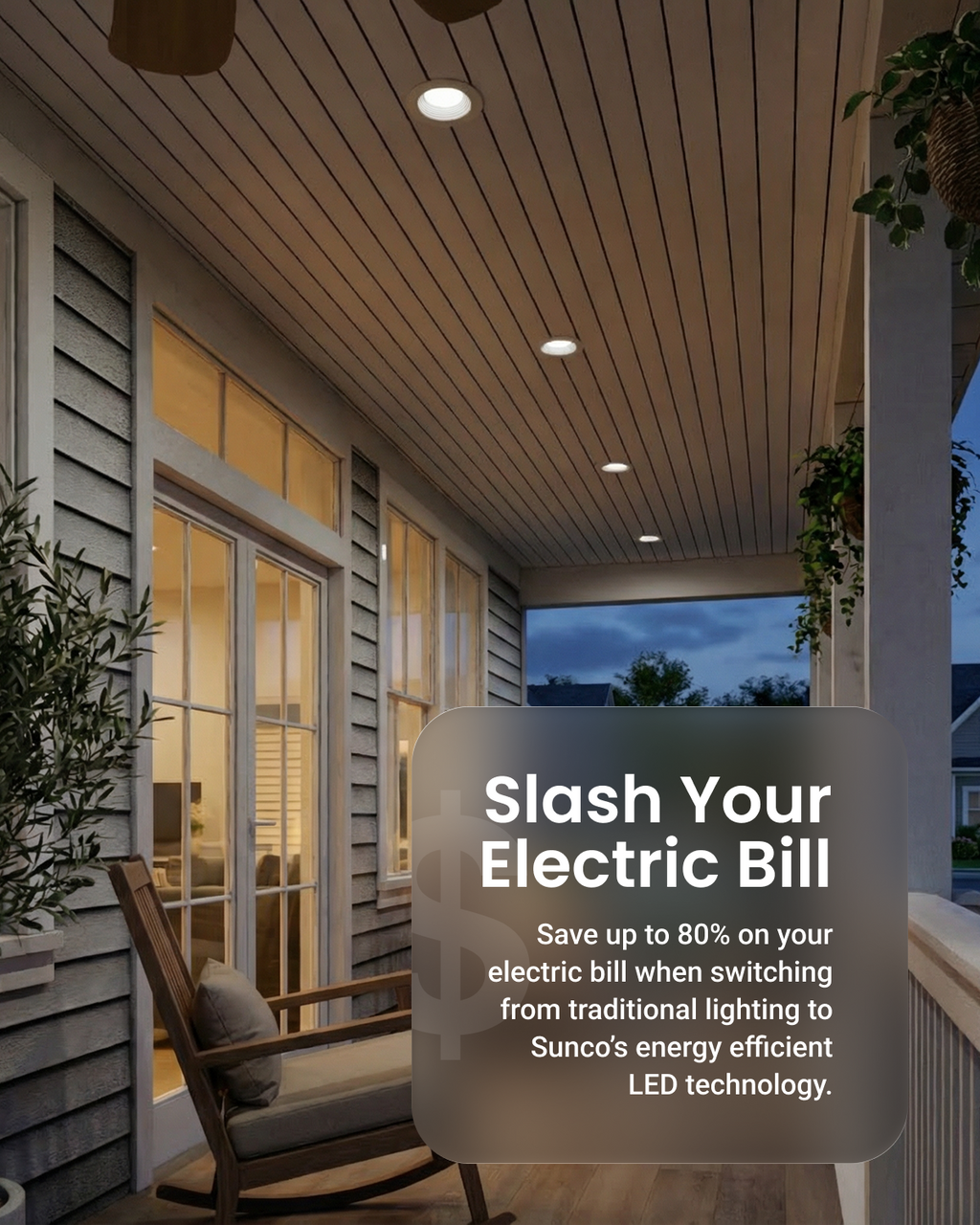 Recessed LED Retrofit Lighting, 5/6 Inch, Smooth, 965 Lumens
