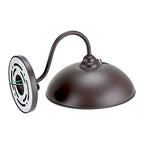 LED Gooseneck Wall Sconce, Dusk to Dawn Photocell, 3000 Lumens
