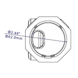 White Mounting Bracket for LED Selectable Area Lights