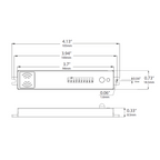 Bi-Level, Daylight Harvest Microwave Sensor for LED Vapor Tights