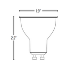 PAR16 GU10 5.5W LED Bulb, 400 Lumens