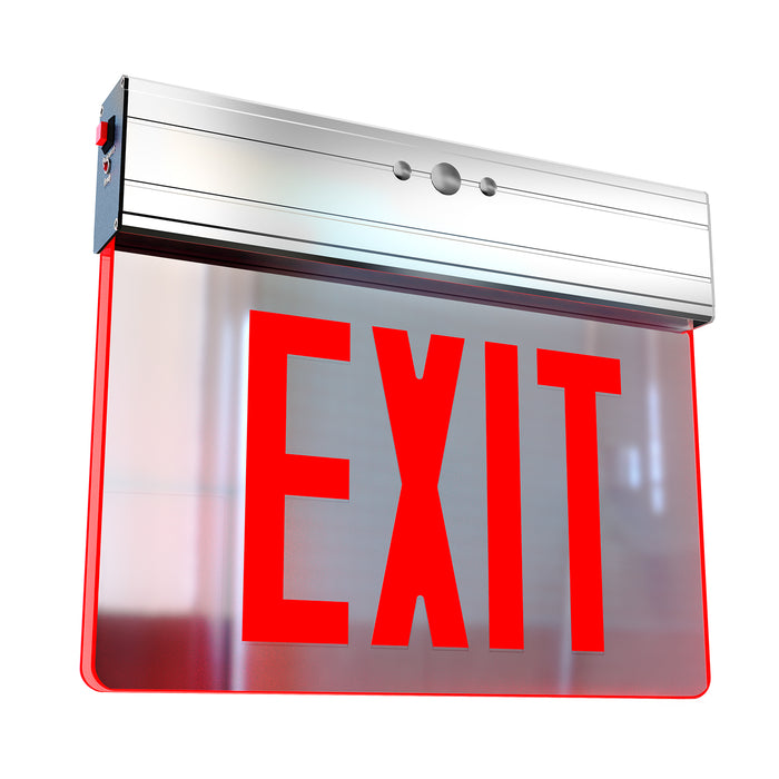 The Double Face Red Exit Sign is a reliable source during power outages or nighttime emergencies.