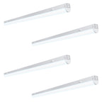 4ft LED Strip Light Fixture, 45/38W/34W, Selectable Wattage & CCT, 5850 Lumens
