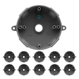 Enerlites Round 4″ with Five 1/2″ Holes Weatherproof Box