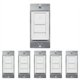 Enerlites 3-Speed Slide Fan Control, Single Pole