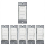 Enerlites 3-Speed Slide Fan Control & Light Switch, Single Pole