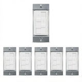 Enerlites 3-Speed Slide Fan Control & LED Dimmer Switch - Single Pole