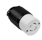 Enerlites Industrial Grade Locking Cord Connector, 20A, L14-20C
