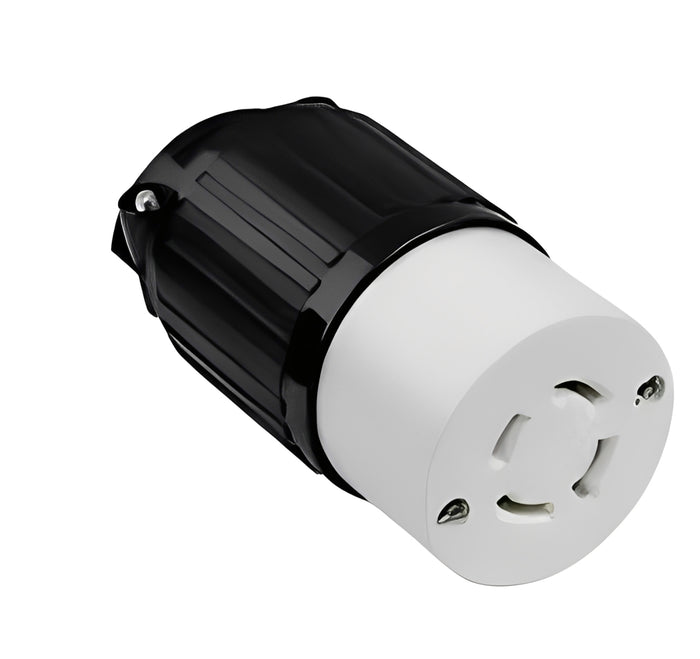 Enerlites Industrial Grade Locking Cord Connector, 20A, L14-20C