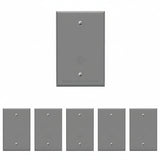 Enerlites 1-Gang Weatherproof Metal Blank Wall Plate