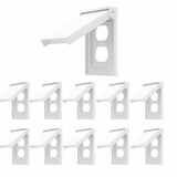 Enerlites 1-Gang Weatherproof Duplex Vertical Mount Wall Plate