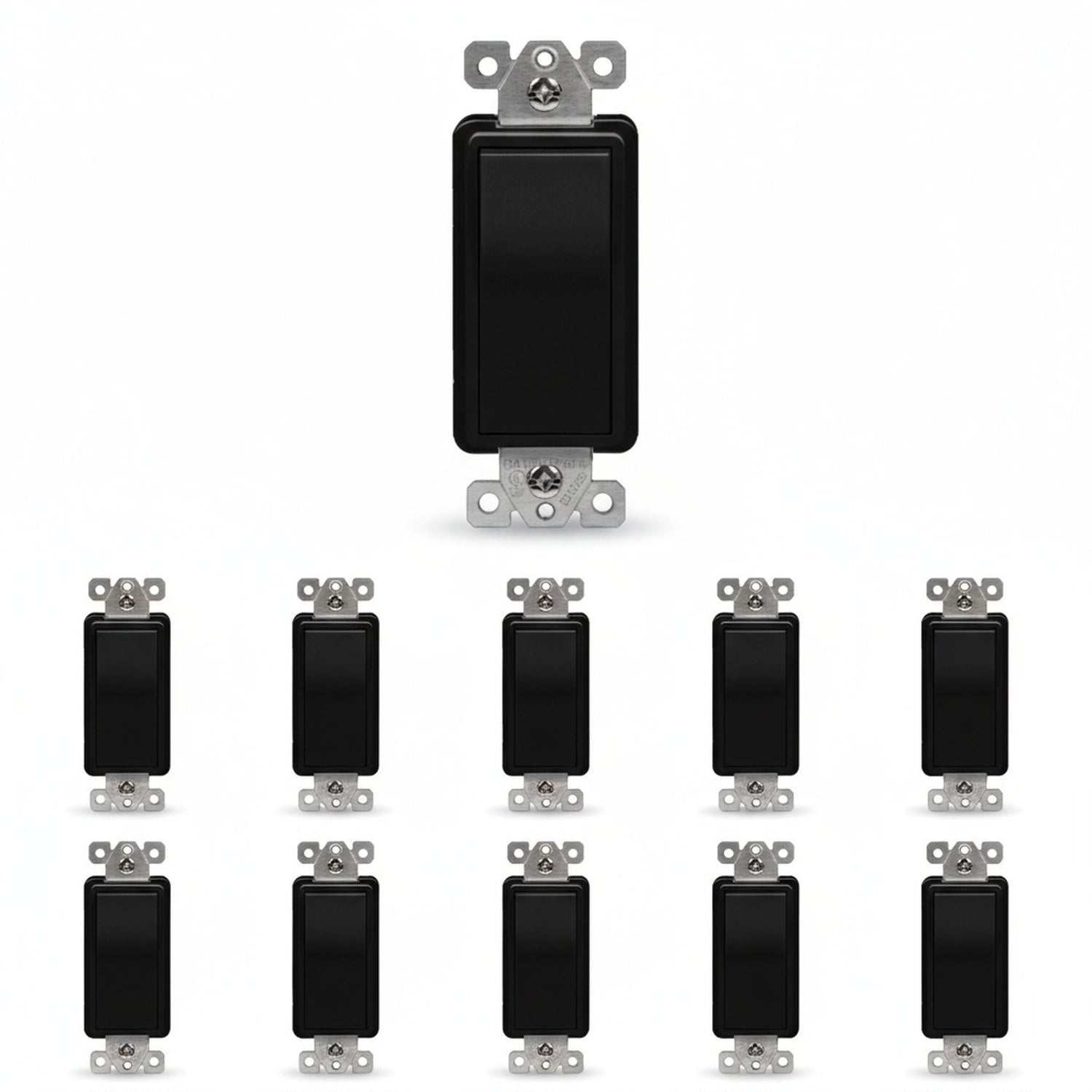 Enerlites Residential Grade 15A Decorator Quiet Switch, Four-Way