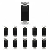 Enerlites Residential Grade 15A Decorator Quiet Switch, Four-Way