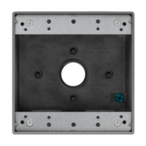 Enerlites 3/4 in. 2-Gang 5-Holes Weatherproof Box