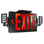 Sunco's Exit Sign features arrows and visible lettering that helps your customers, visitors, employees, and first responders. Quickly locate exits during a power failure.