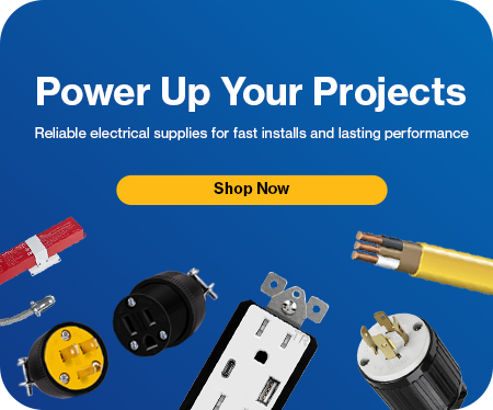 Electrical supplies banner