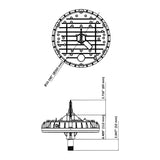 Emergency Battery, 8W/90 Min, UFO High Bay LED Fixtures