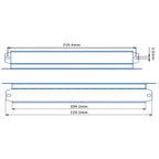 Emergency Battery, 8W/90 Min, LED Vapor Tight Fixtures