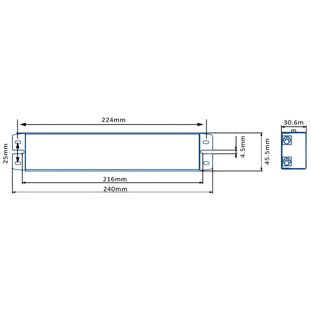 Emergency Battery, 8W/90 Min, LED Vapor Tight Fixtures