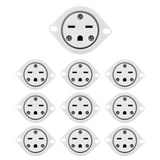 Enerlites Straight Blade Flanged Outlet, 15A, 6-15RFO