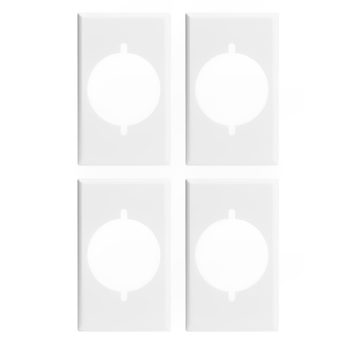 Enerlites 1-Gang Single Receptacle Power Outlet Wall Plate