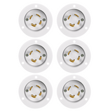 Enerlites Locking Flanged Inlet, 30A, L15-30PFI