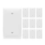Enerlites Blank Cover One-Gang Wall Plate, Oversize