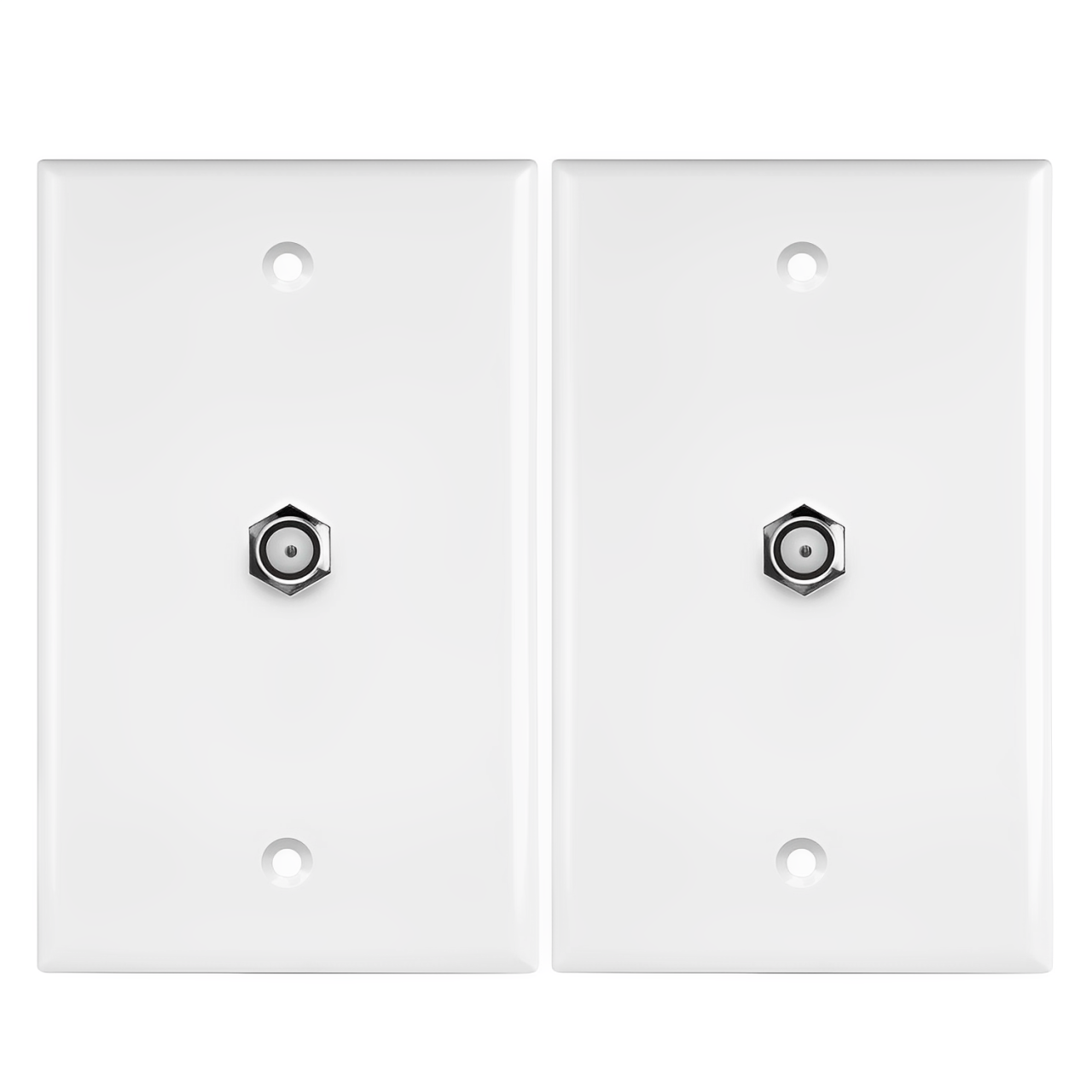 Enerlites CATV Jacks 1 Gang Single F-Type Connector