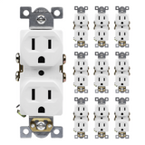 Enerlites Commercial Grade 15A Duplex Receptacle