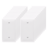 Enerlites Blank Cover One-Gang Wall Plate, Oversize
