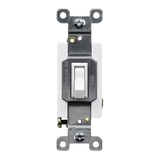 Enerlites Commercial Grade 20A Toggle Switch, Single Pole