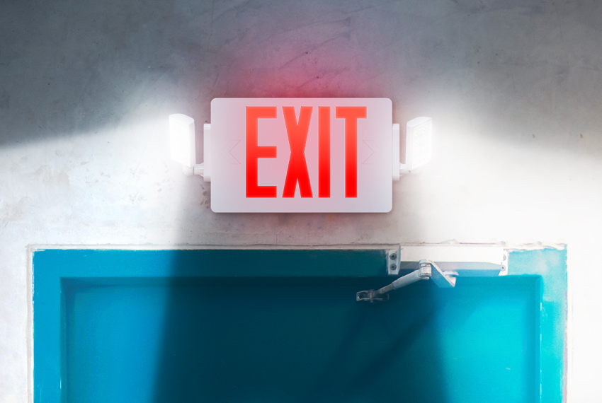 Exit signs