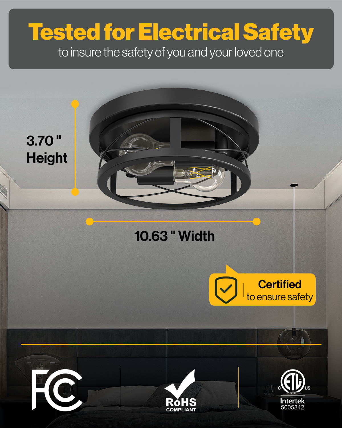 We uphold the highest standards for all our products by testing each product for optimal performance and safety. 