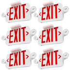 2 Round Head LED Exit Sign (Red)