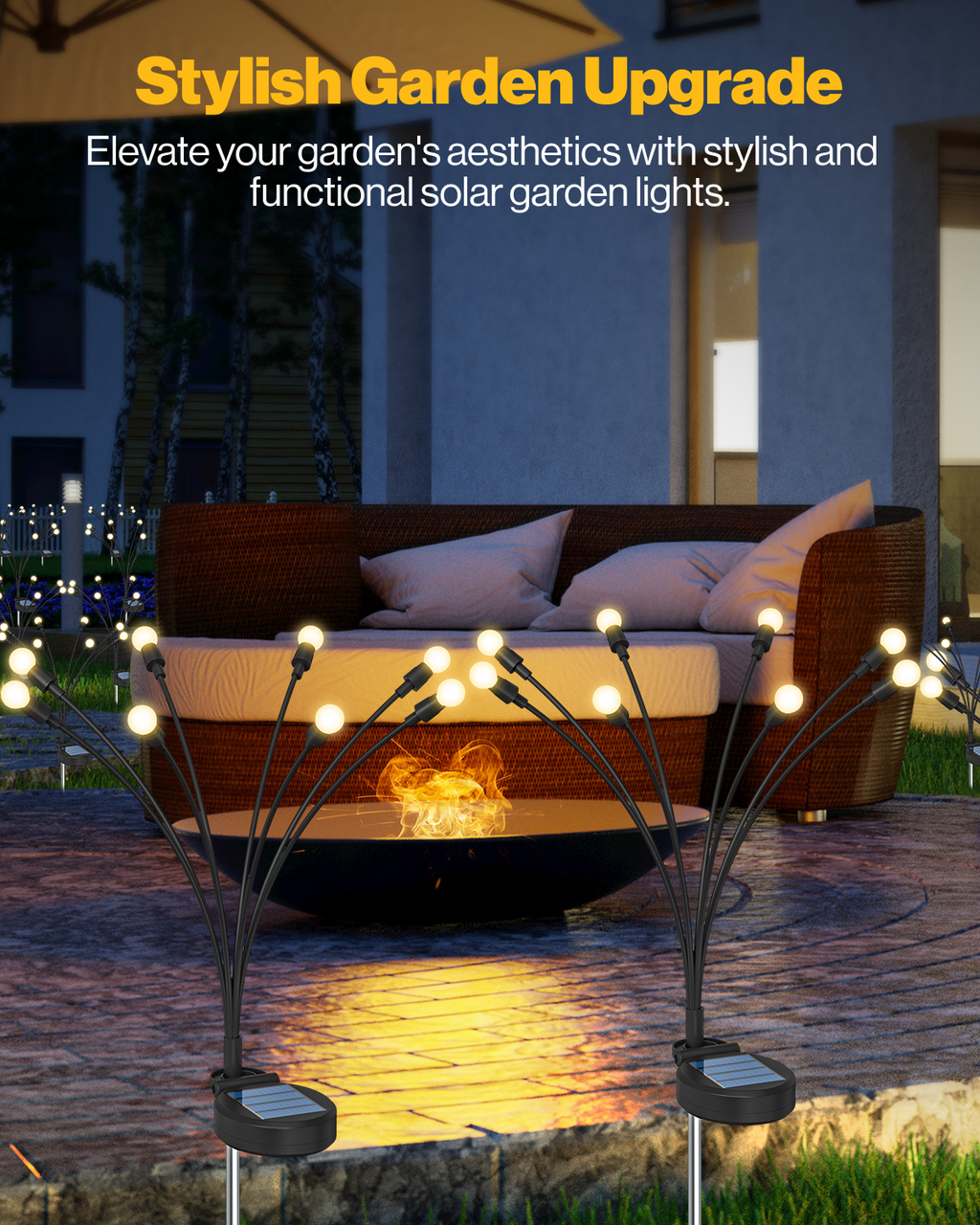 With energy-efficient LED bulbs, Firefly Lights offer a stunning radiance that never fails to amaze. The fairy-like glow gently illuminates your surroundings, creating a whimsical atmosphere that captivates and inspires.