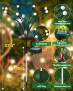 The flexible copper wire allows for creative customization, letting you shape the lights according to your imagination. Each set of Firefly Lights comes with a warranty, providing peace of mind and guaranteeing their quality and performance.