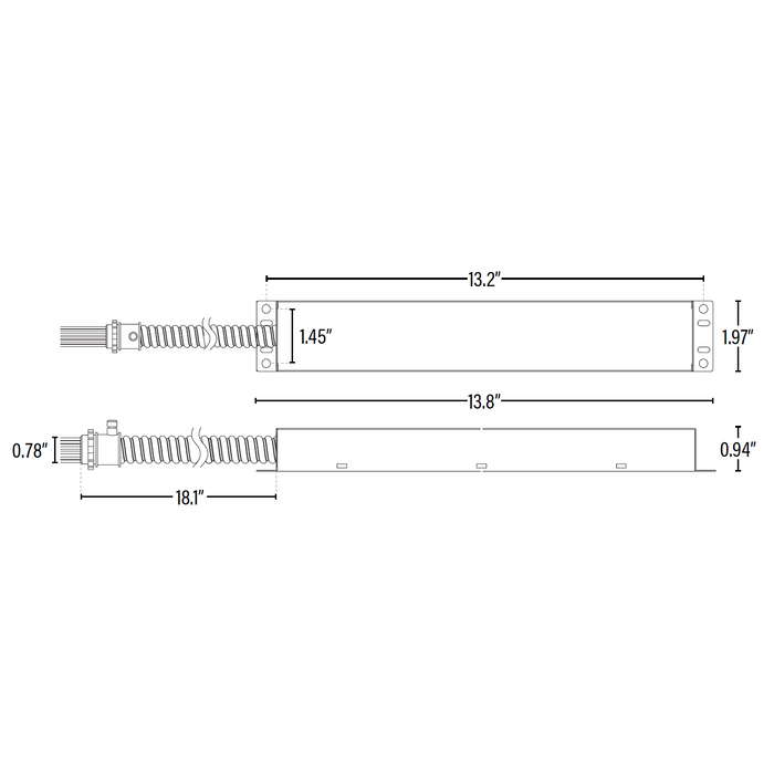 Emergency Battery, 15W/90 Min, Indoor LED Fixtures